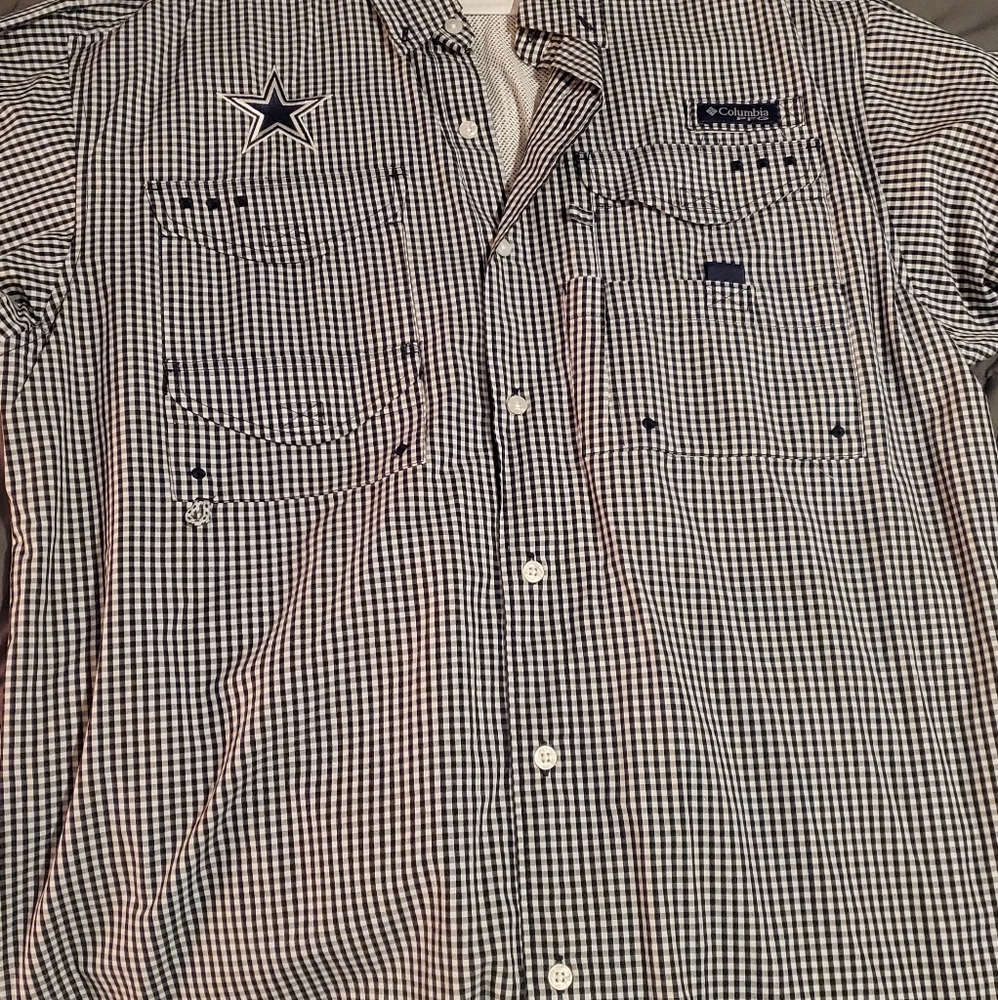 Dallas Cowboys Columbia button up